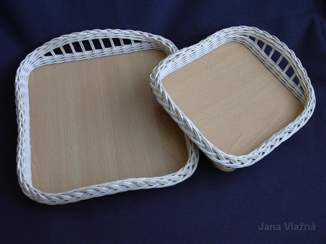 Díla košíkářky Jany Vlažné