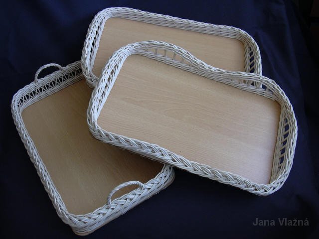 Díla košíkářky Jany Vlažné